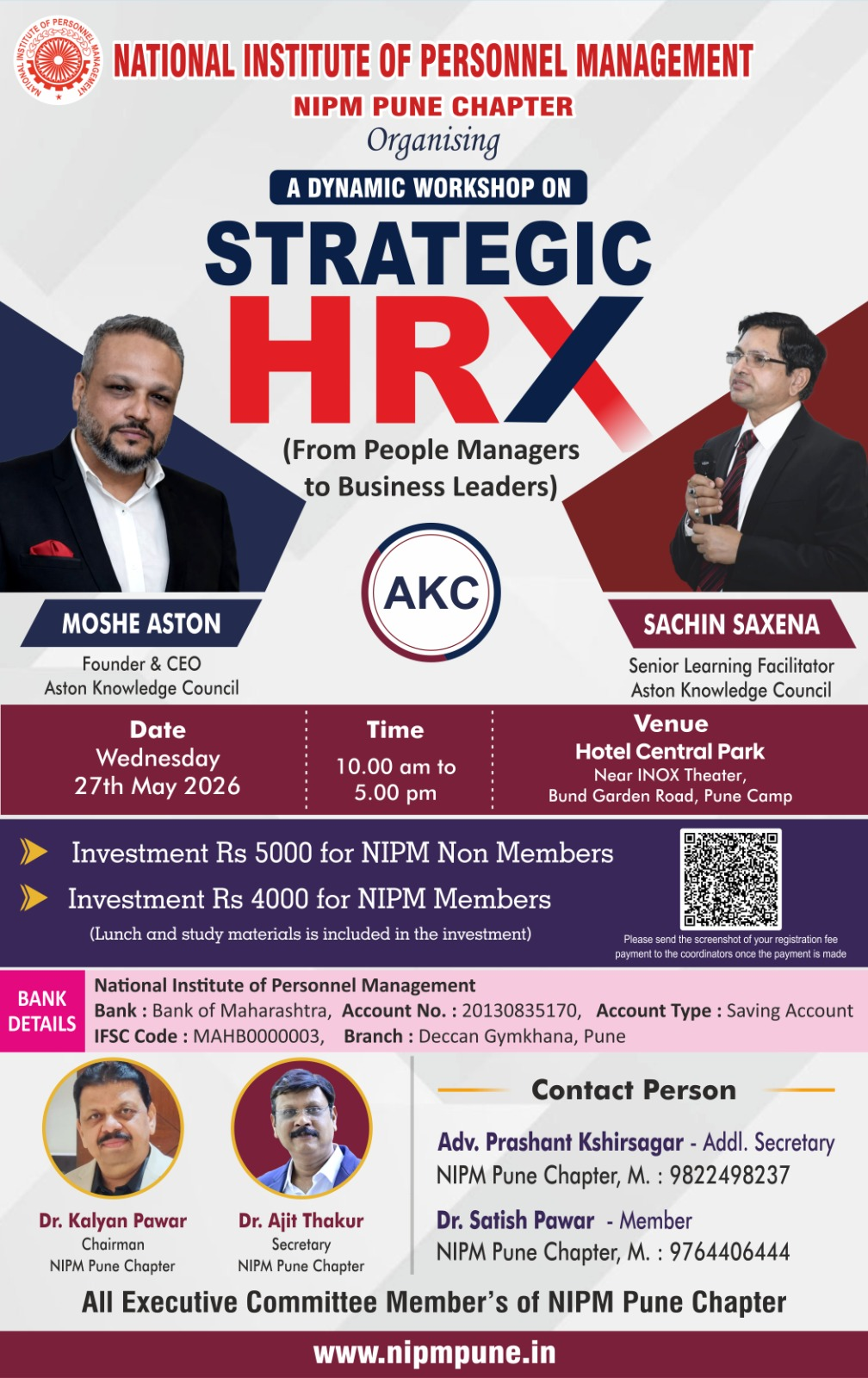 Dynamic Workshop on strategic HRX