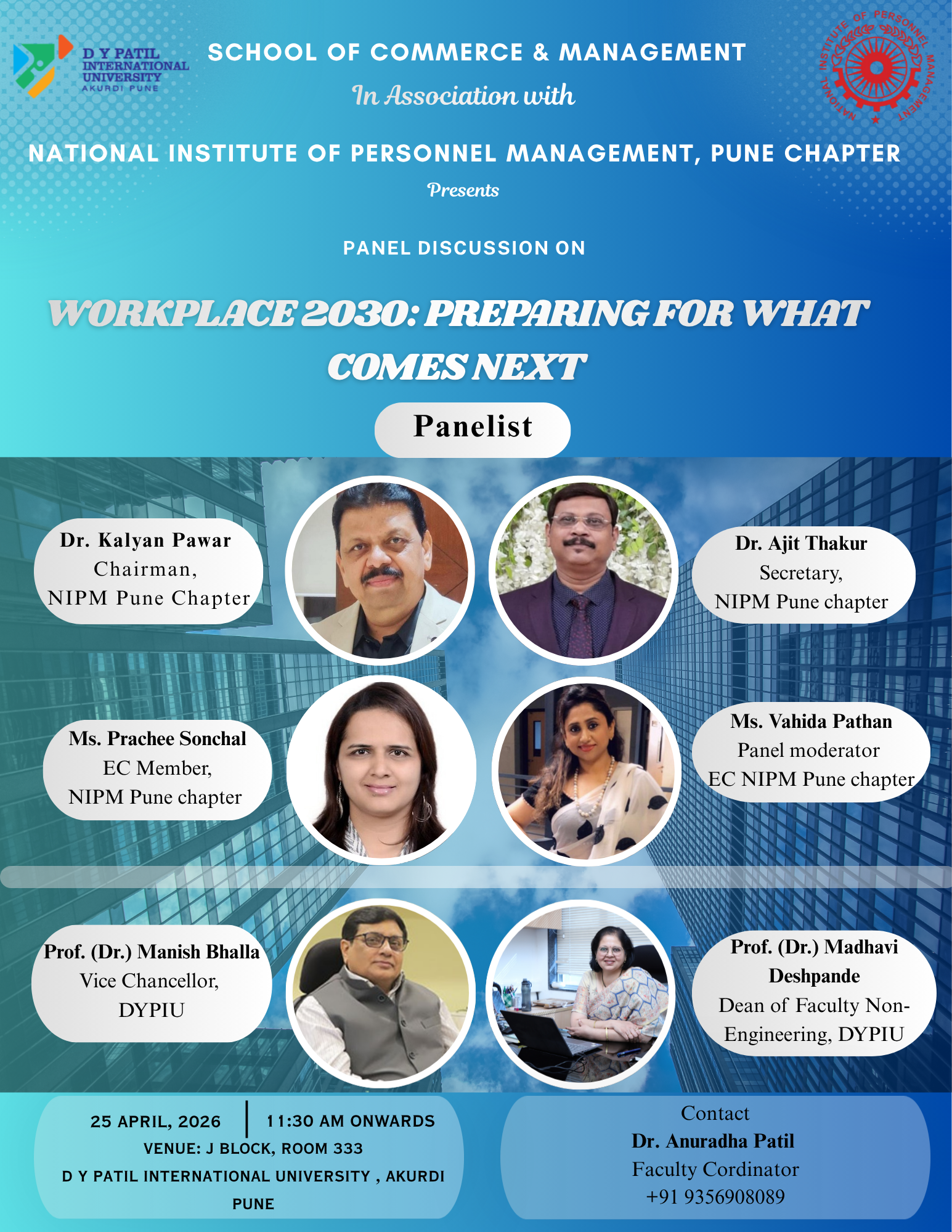 Panel Discussion on Workplace 2030: Preparing for What Comes Next